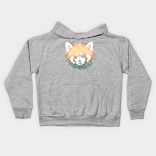 Red Panda Splat Kids Hoodie